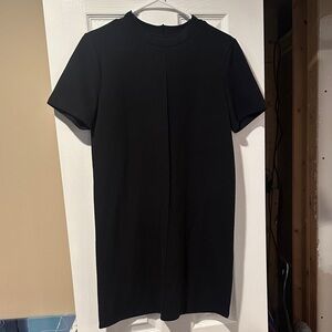 Zara Black Short Sleeve Dress